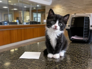 A Stolen Kitten Was Used in a Bank Robbery Attempt