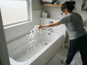 Millions Watched a Woman Throw Ice Into a Bathtub. The Argument Is Still Going.